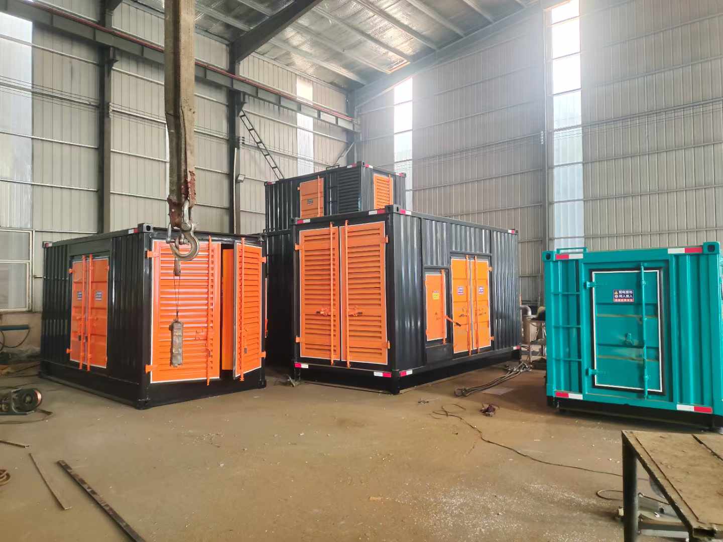 大祥500kw柴油发电机组可以带动多少功率设备？